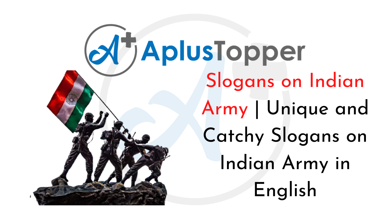 Slogans on Indian Army