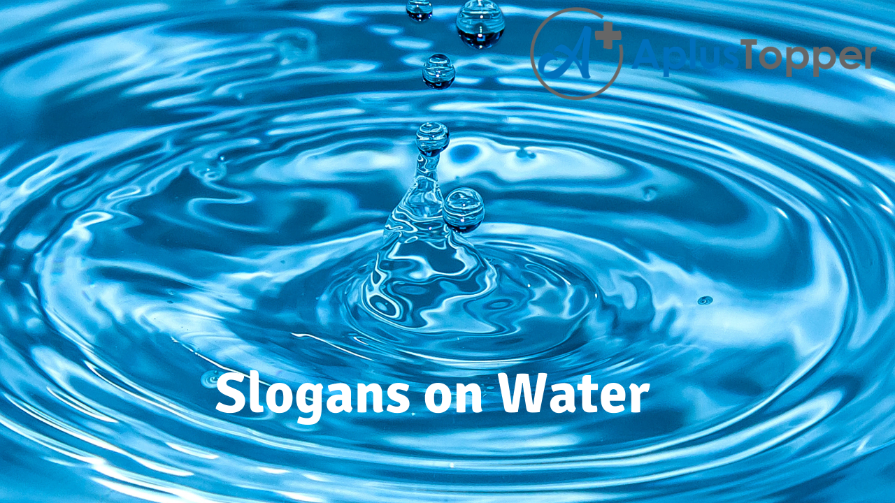Slogans on Water
