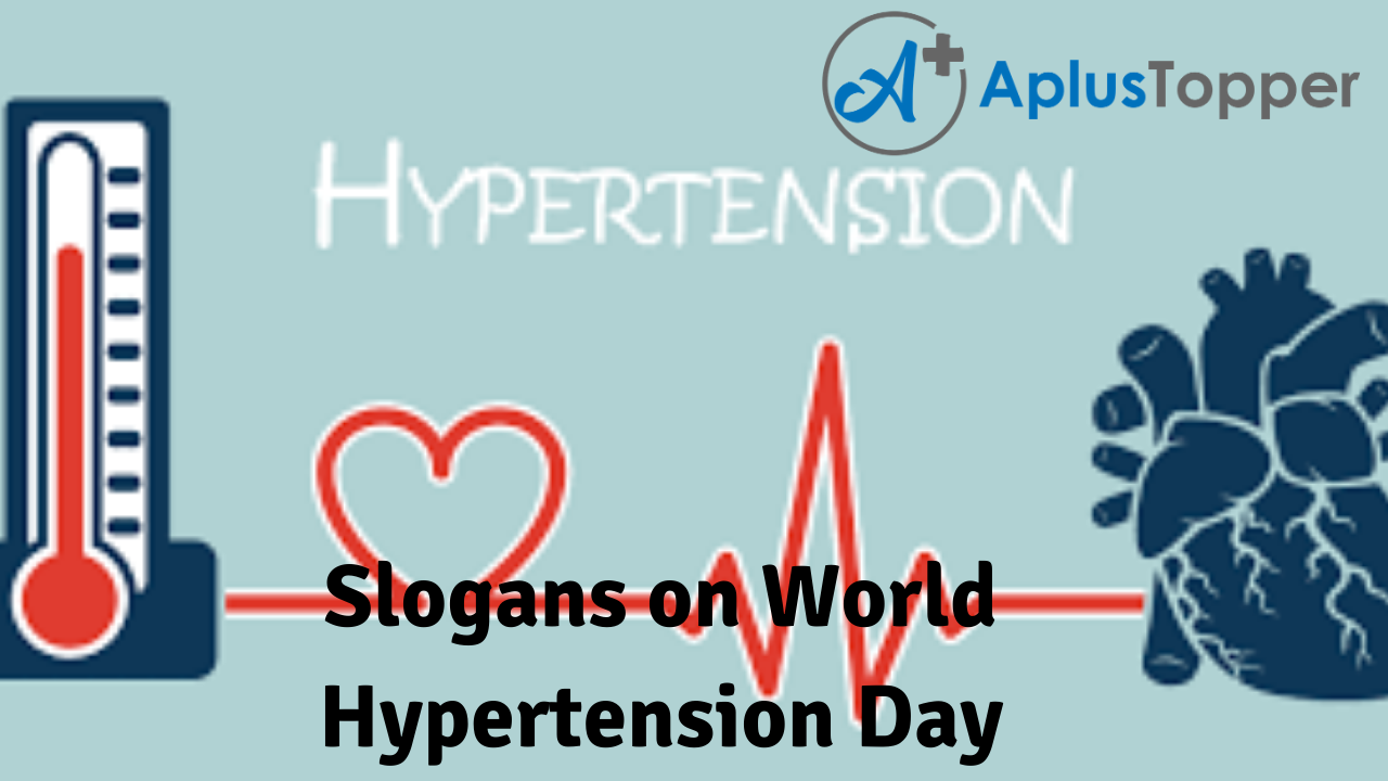 Slogans on World Hypertension Day
