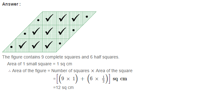 Concepts of Perimeter and Area RS Aggarwal Class 6 Maths Solutions Ex 21C 5.1