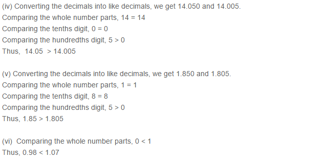 Decimals RS Aggarwal Class 7 Maths Solutions Exercise 3A 5.2