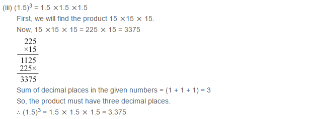 Decimals RS Aggarwal Class 7 Maths Solutions Exercise 3C 8.2