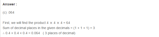 Decimals RS Aggarwal Class 7 Maths Solutions Exercise 3E 14.1
