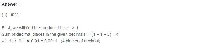 Decimals RS Aggarwal Class 7 Maths Solutions Exercise 3E 15.1