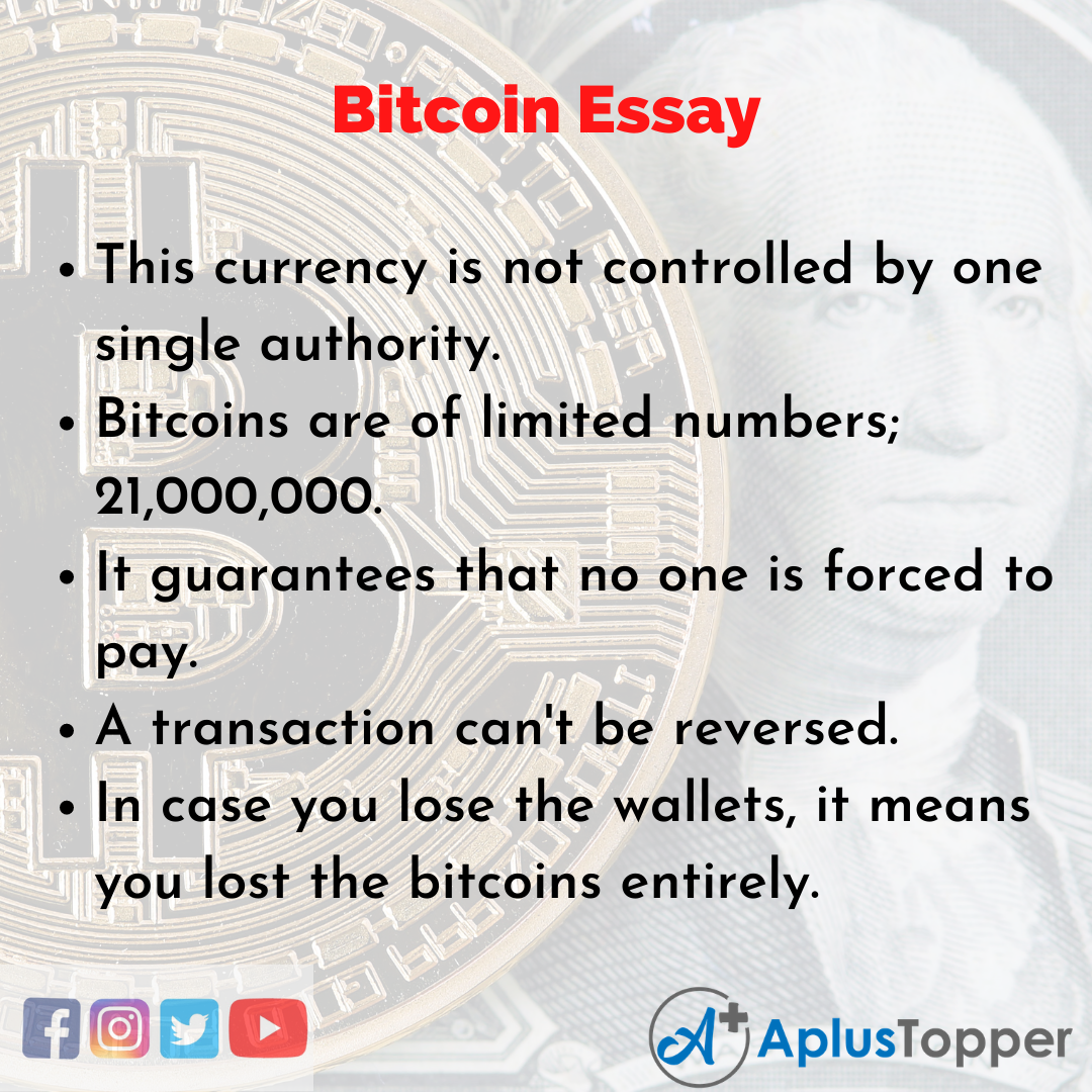 Essay about Bitcoin