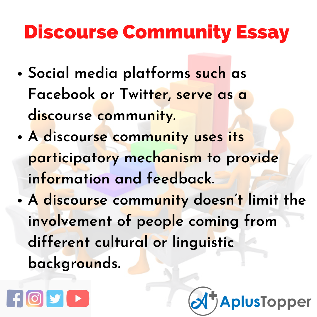 Essay about Discourse Community