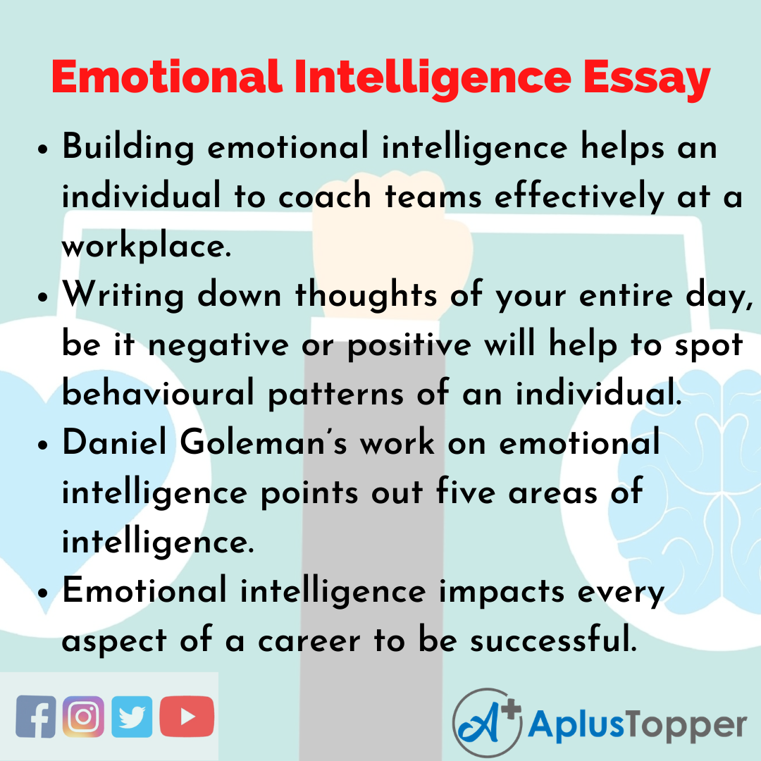 Essay about Emotional Intelligence