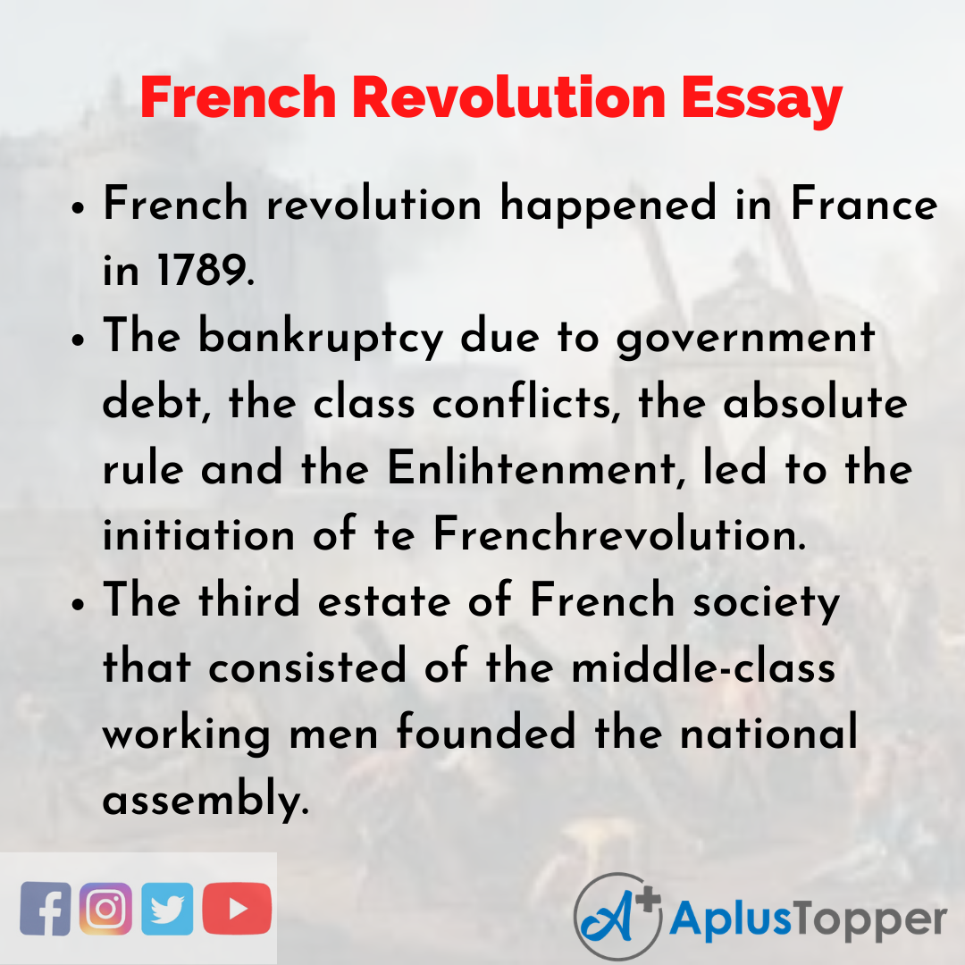 Essay about French Revolution