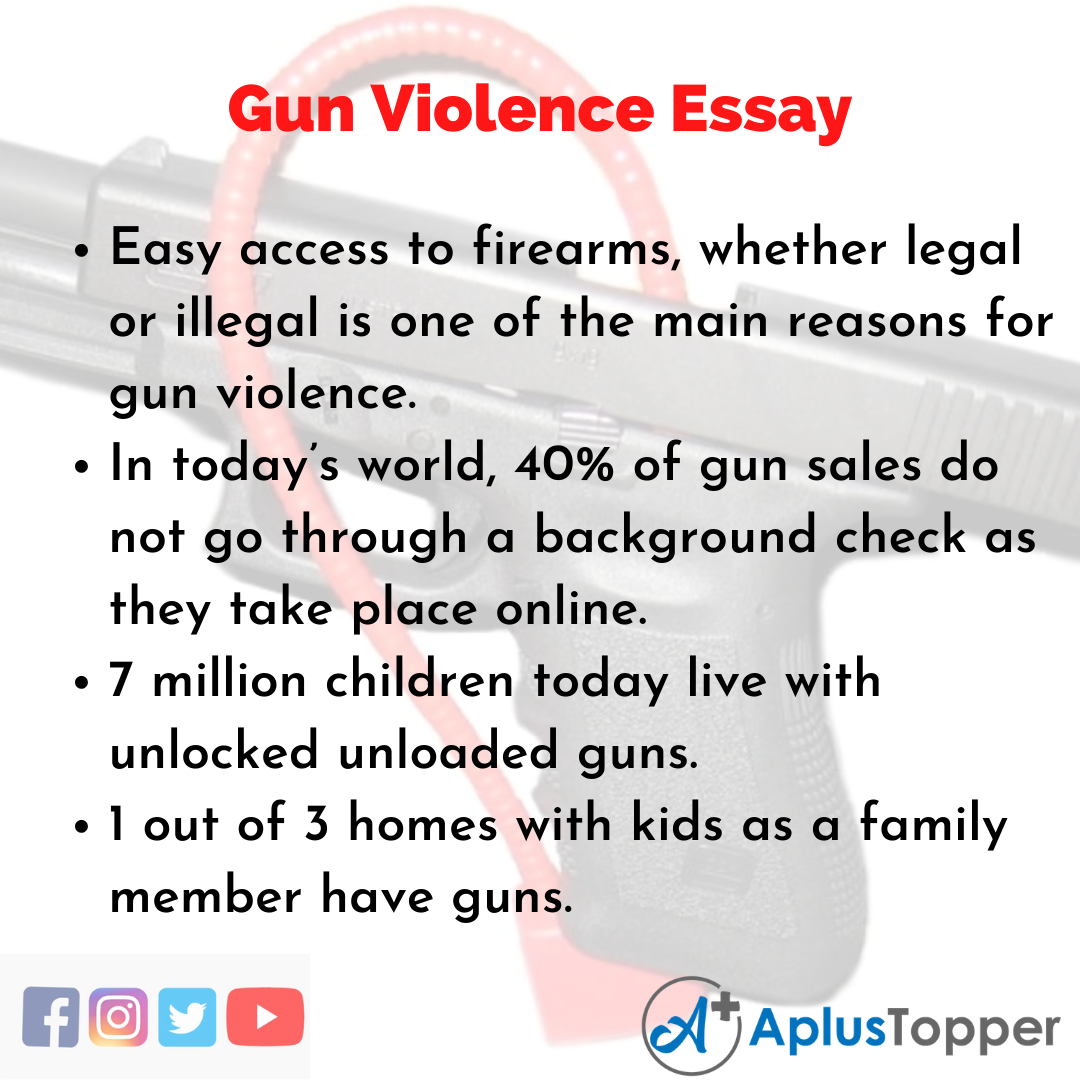 Essay about Gun Violence