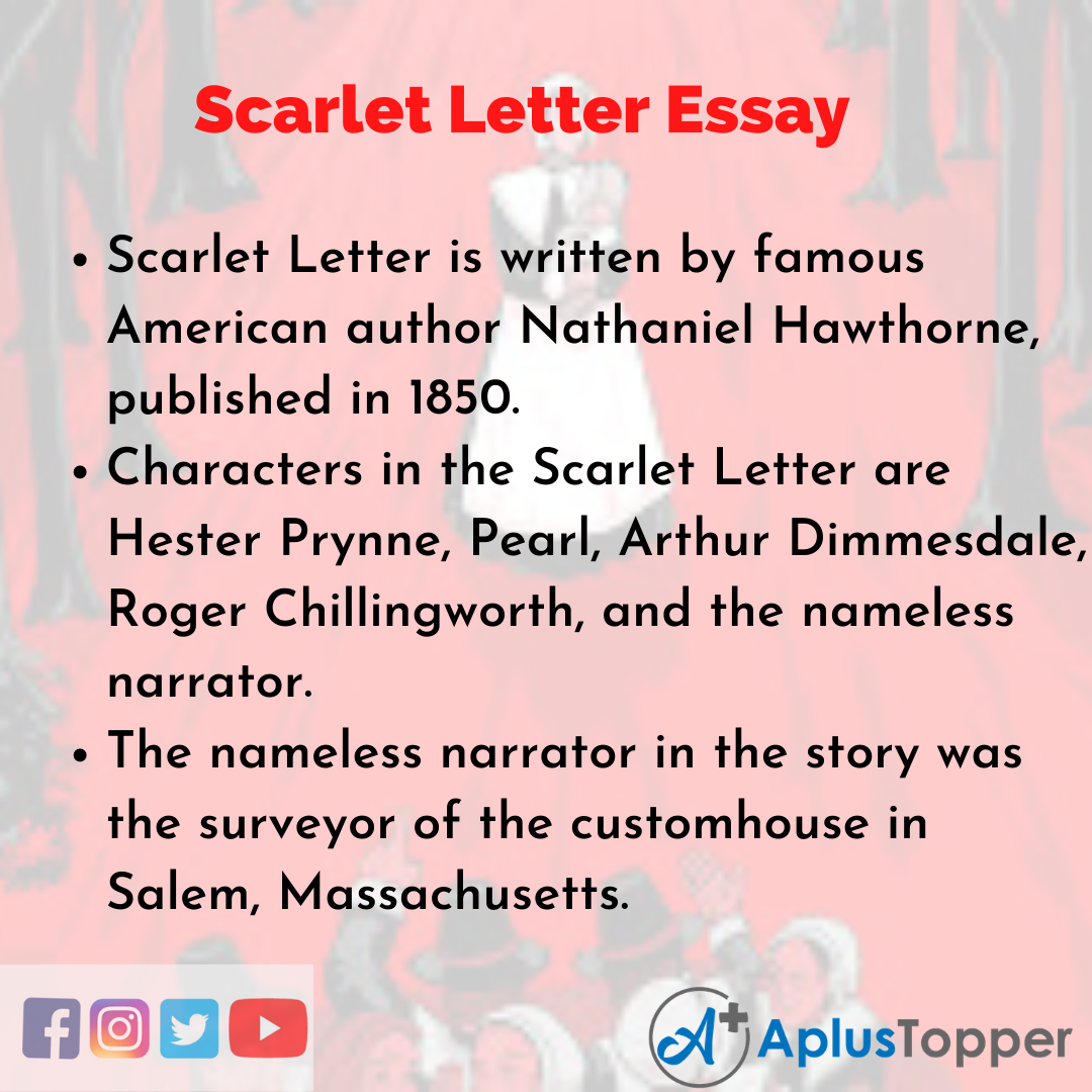 Essay about Scarlet Letter