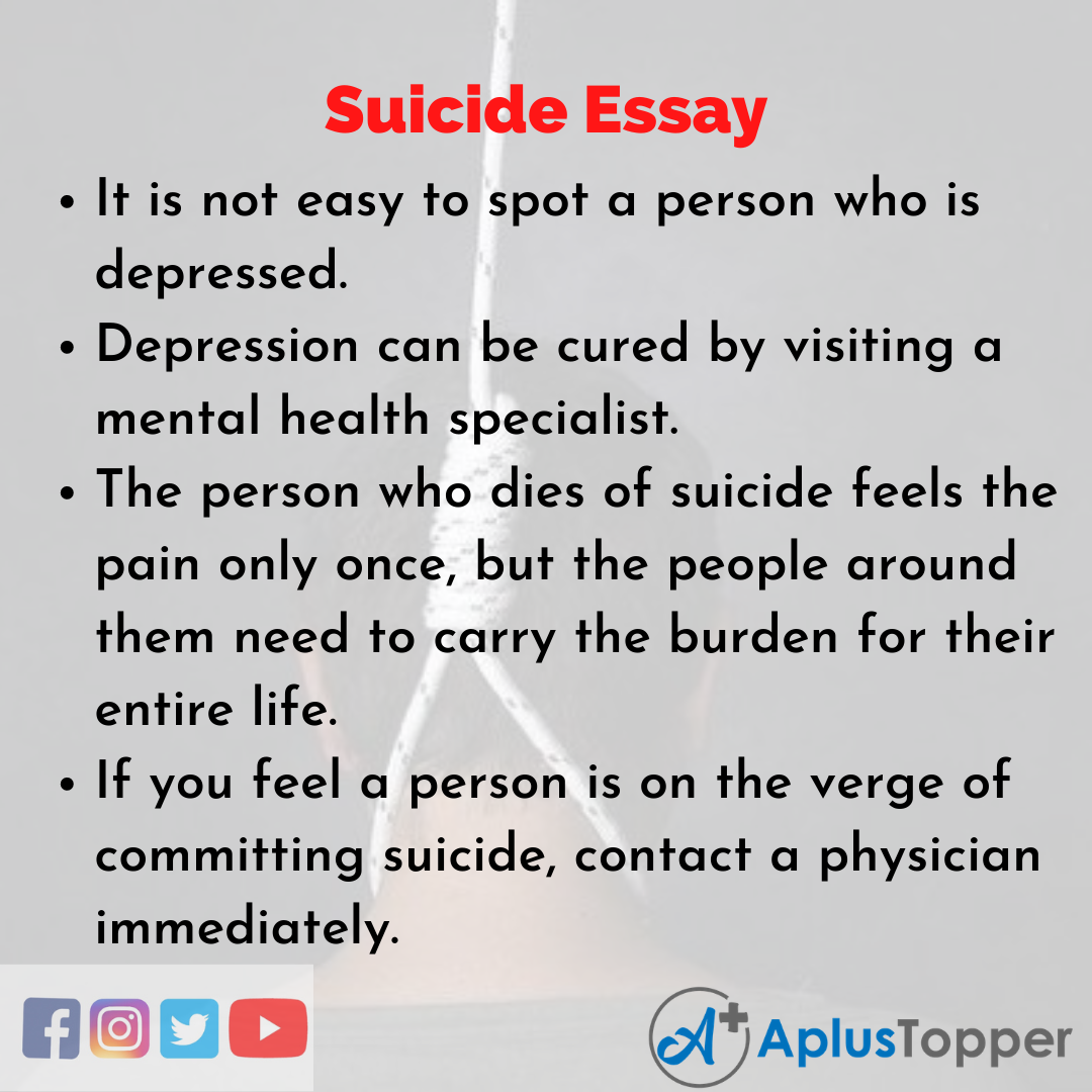 Essay about Suicide
