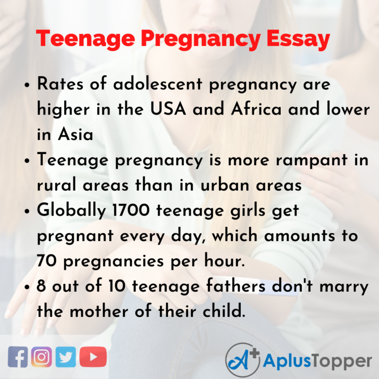 pregnancy and education essay