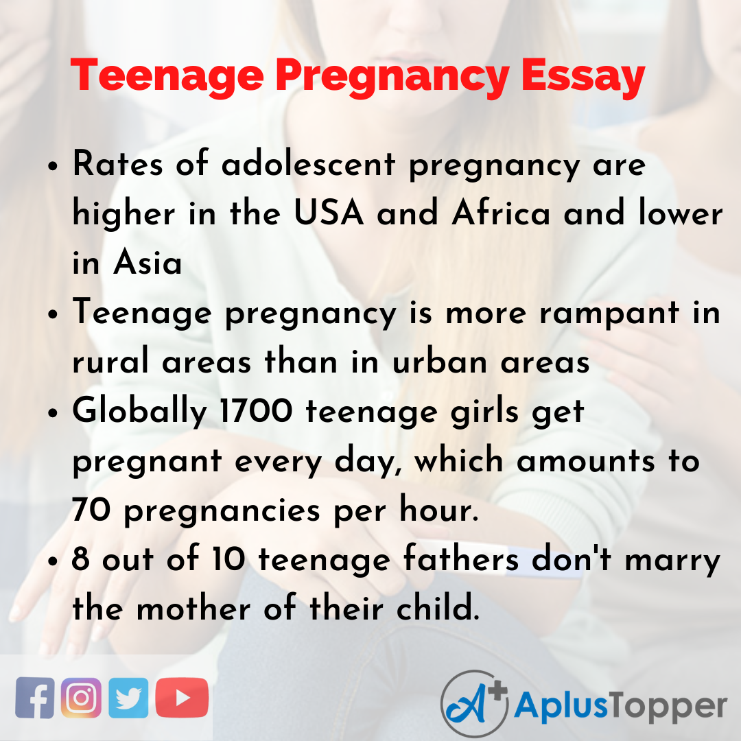 Essay about Teenage Pregnancy