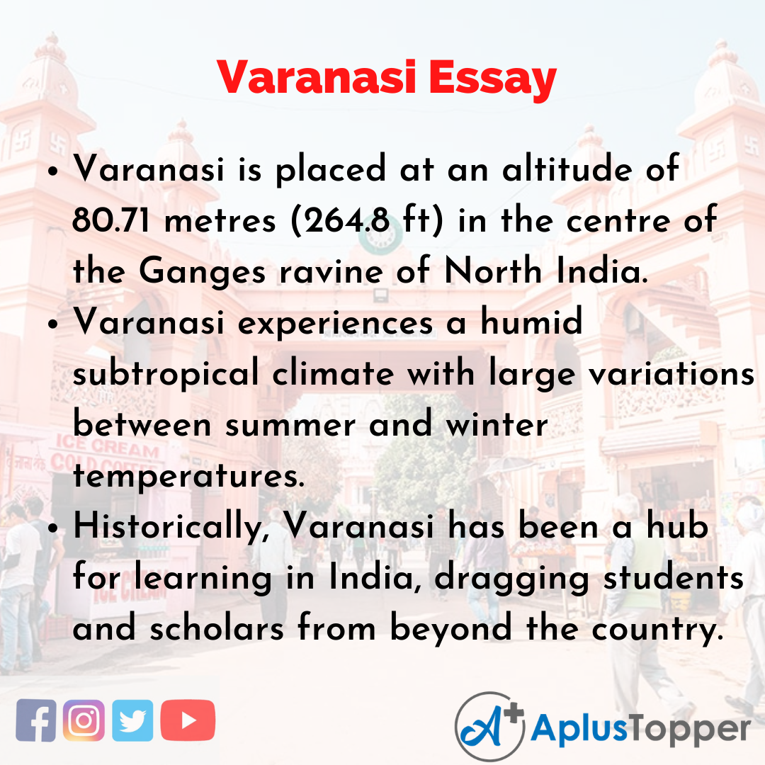 Essay about Varanasi