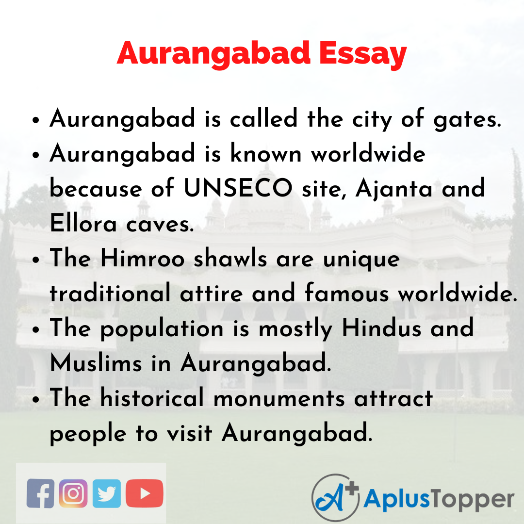 Essay on Aurangabad