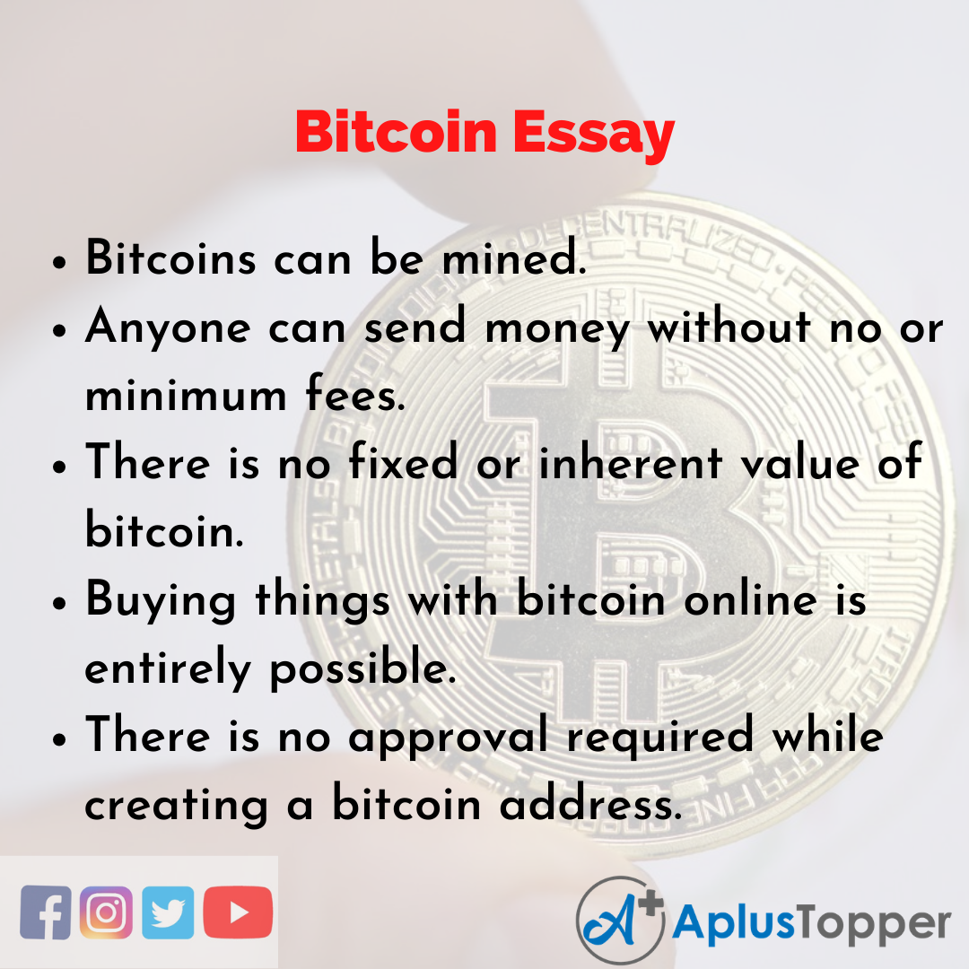 Essay on Bitcoin