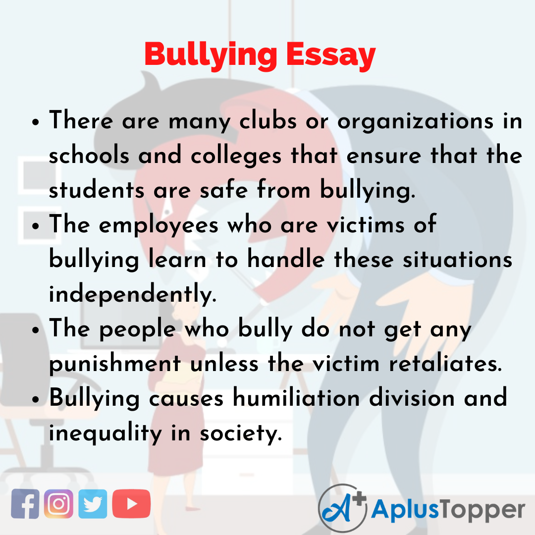 Essay on Bullying