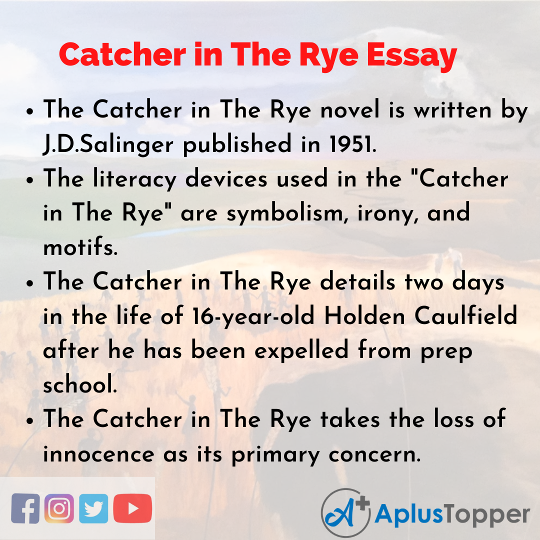 Essay on Catcher in The Rye