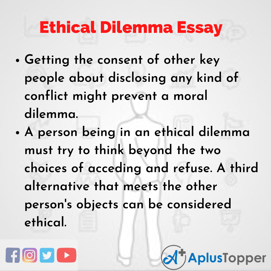 Essay on Ethical Dilemma