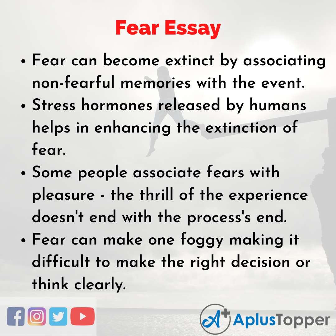 Essay on Fear