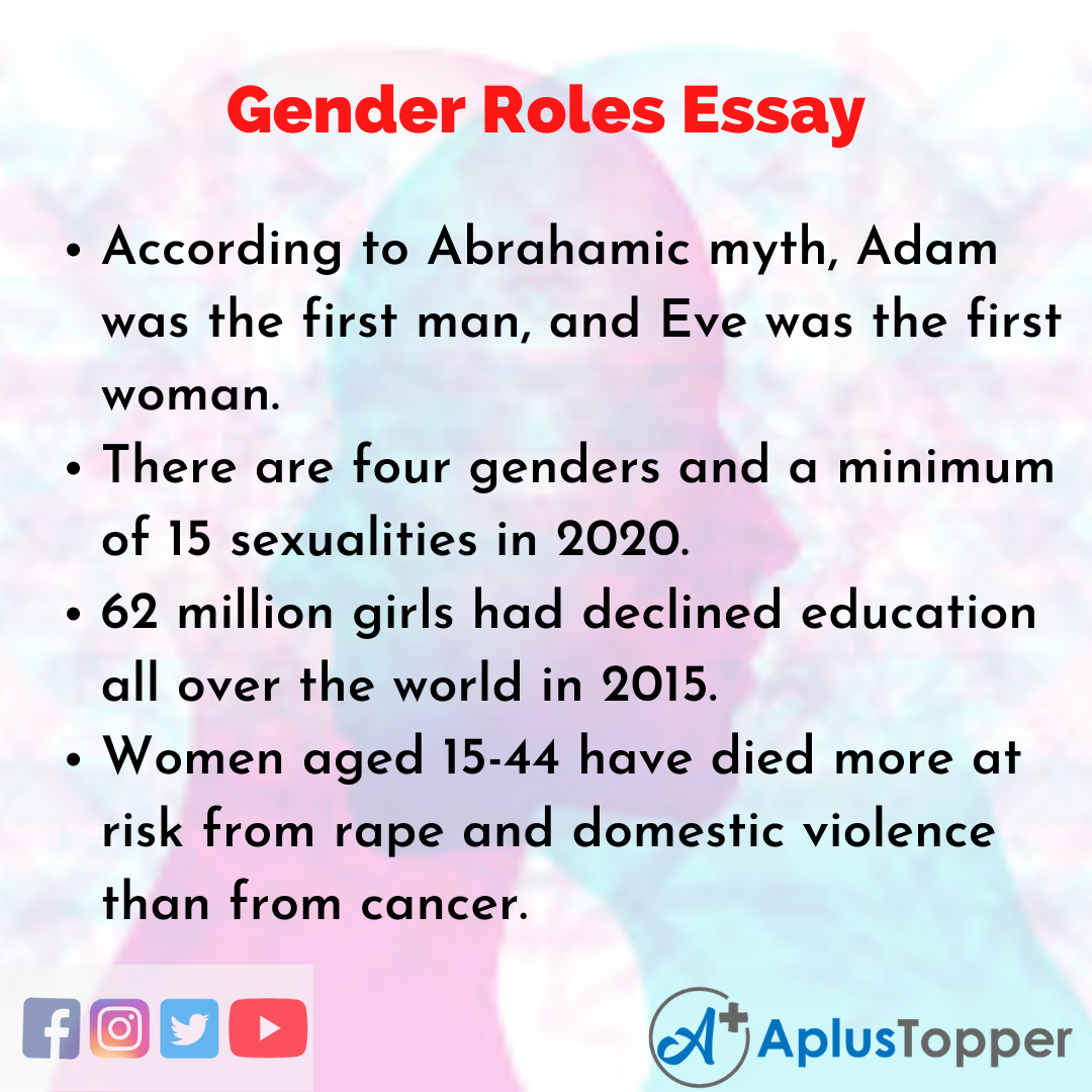Essay on Gender Roles
