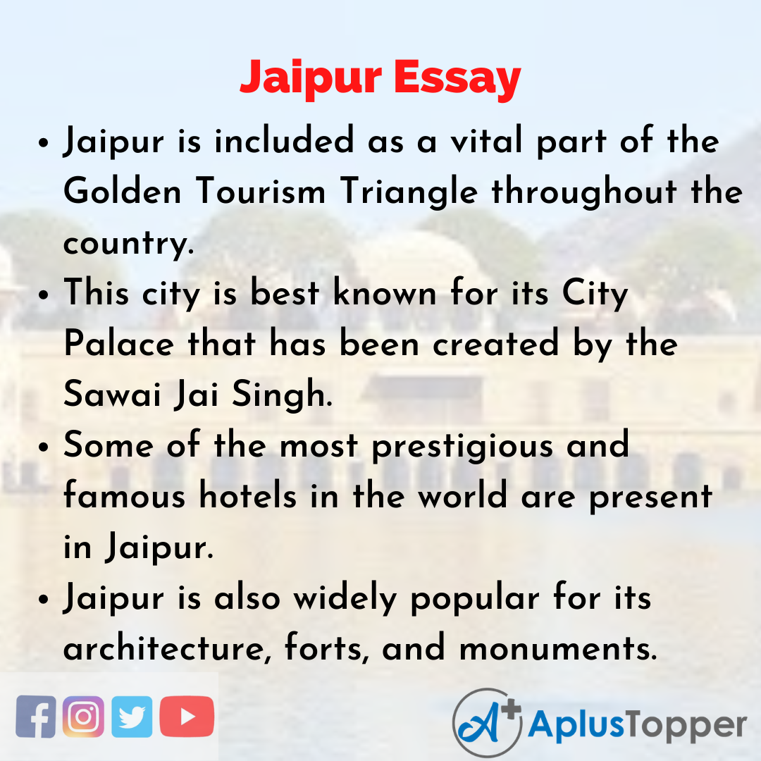 Essay on Jaipur