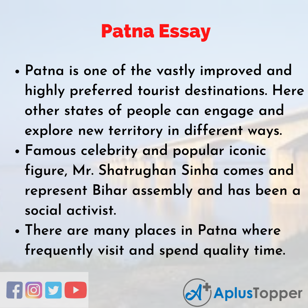 Essay on Patna