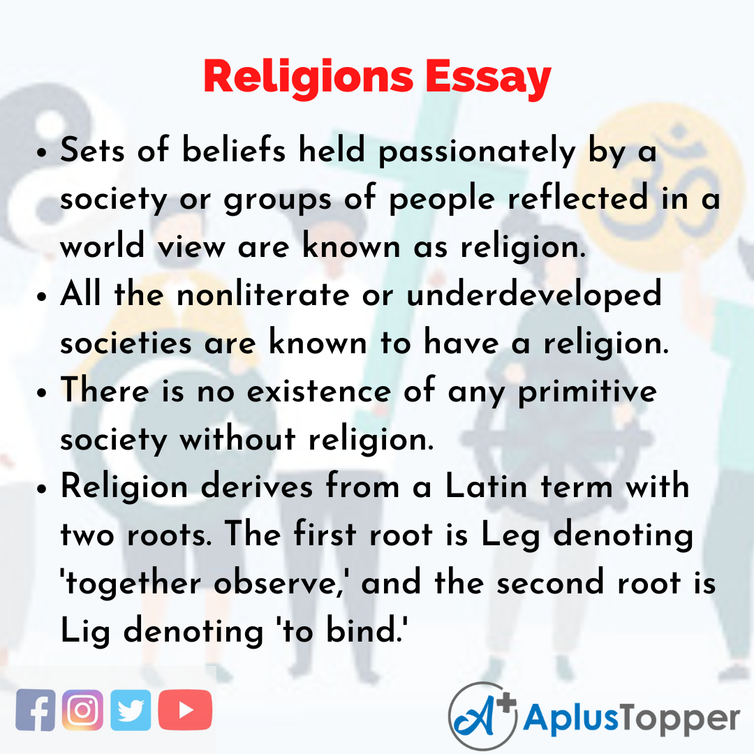 Essay on Religions