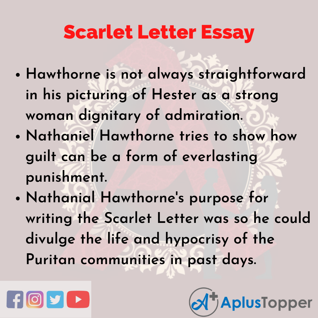Essay on Scarlet Letter