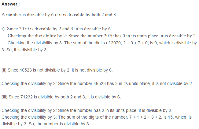 Factors and Multiples RS Aggarwal Class 6 Maths Solutions Ex 2B 5.1