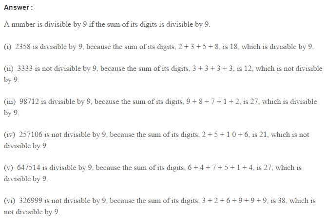 Factors and Multiples RS Aggarwal Class 6 Maths Solutions Ex 2B 8.1