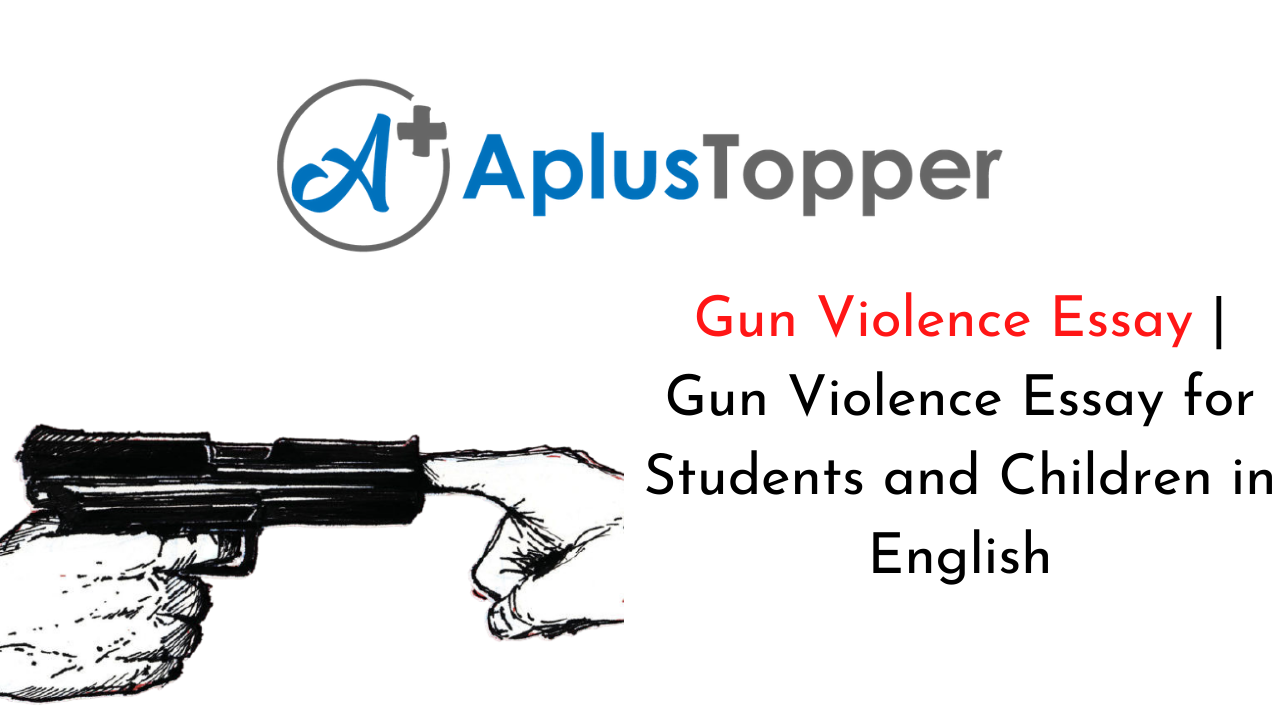 research essay gun violence
