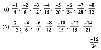 ML Aggarwal Class 7 Solutions for ICSE Maths Chapter 3 Rational Numbers Ex 3.1 Q5.2