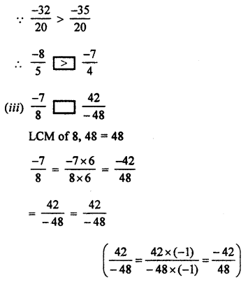 ML Aggarwal Class 7 Solutions for ICSE Maths Chapter 3 Rational Numbers Ex 3.2 Q5.3
