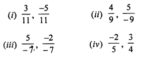 ML Aggarwal Class 7 Solutions for ICSE Maths Chapter 3 Rational Numbers Ex 3.3 Q1.1