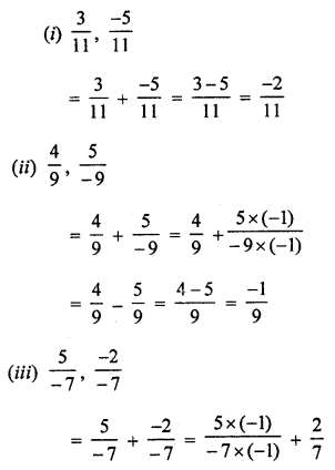 ML Aggarwal Class 7 Solutions for ICSE Maths Chapter 3 Rational Numbers Ex 3.3 Q1.2
