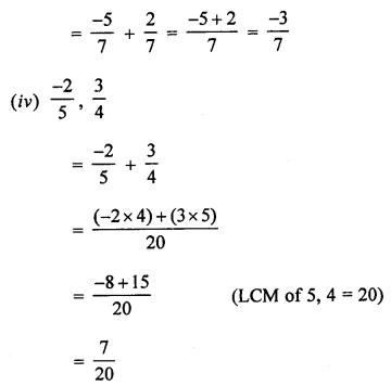ML Aggarwal Class 7 Solutions for ICSE Maths Chapter 3 Rational Numbers Ex 3.3 Q1.3