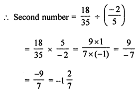 ML Aggarwal Class 7 Solutions for ICSE Maths Chapter 3 Rational Numbers Ex 3.3 Q10.1