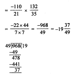 ML Aggarwal Class 7 Solutions for ICSE Maths Chapter 3 Rational Numbers Ex 3.3 Q11.3