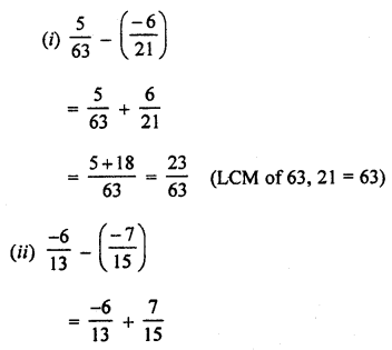ML Aggarwal Class 7 Solutions for ICSE Maths Chapter 3 Rational Numbers Ex 3.3 Q4.2