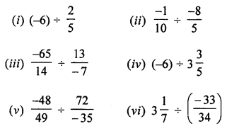 ML Aggarwal Class 7 Solutions for ICSE Maths Chapter 3 Rational Numbers Ex 3.3 Q9.1