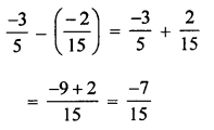 ML Aggarwal Class 7 Solutions for ICSE Maths Chapter 3 Rational Numbers Objective Type Questions Q10.2