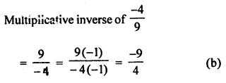 ML Aggarwal Class 7 Solutions for ICSE Maths Chapter 3 Rational Numbers Objective Type Questions Q5.1