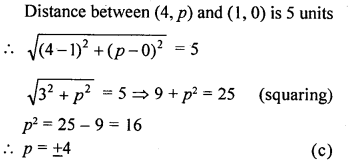 ML Aggarwal Class 9 Solutions for ICSE Maths Chapter 19 Coordinate Geometry mul Q19.1