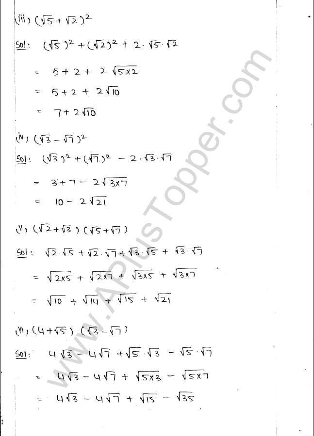 ML Aggarwal ICSE Solutions for Class 9 Maths Ch 1 Rational and Irrational Numbers img-47