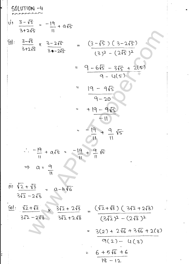 ML Aggarwal ICSE Solutions for Class 9 Maths Ch 1 Rational and Irrational Numbers img-70