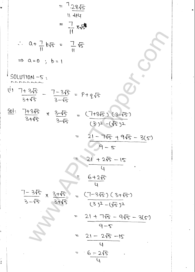 ML Aggarwal ICSE Solutions for Class 9 Maths Ch 1 Rational and Irrational Numbers img-72
