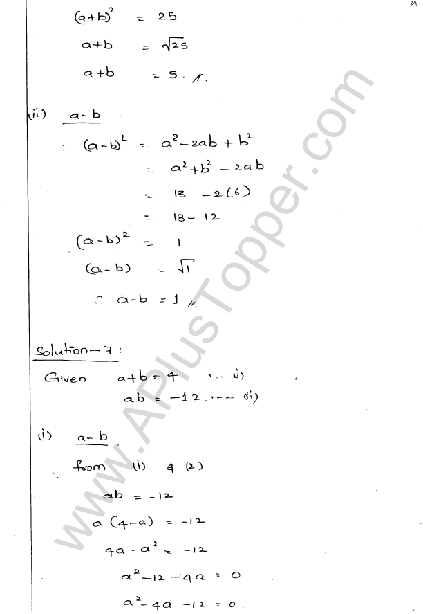 ML Aggarwal ICSE Solutions for Class 9 Maths Ch 3 Expansions img-29
