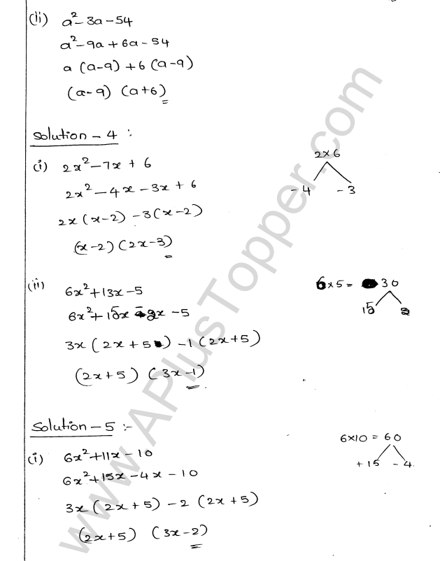 ML Aggarwal ICSE Solutions for Class 9 Maths Chapter 4 Factorisation img-25