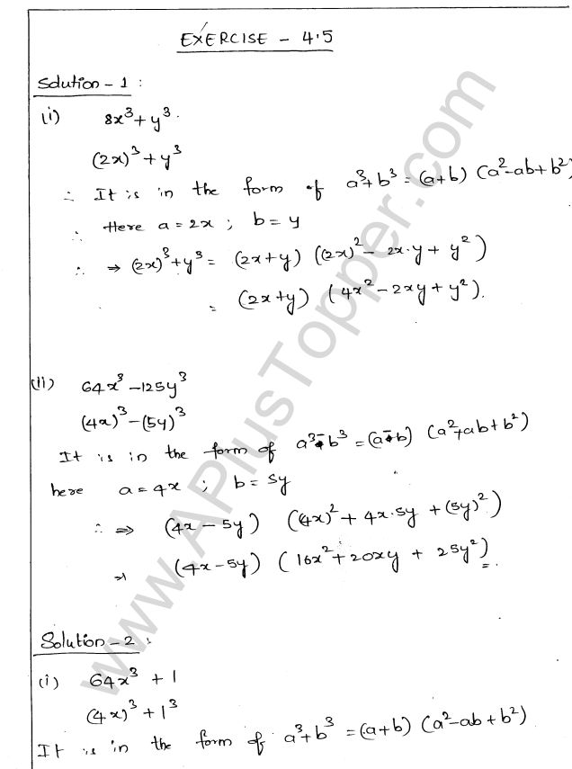 ML Aggarwal ICSE Solutions for Class 9 Maths Chapter 4 Factorisation img-35